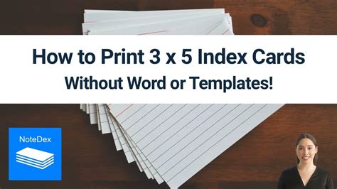 how to print index cards in word and enhance your writing efficiency with digital tools